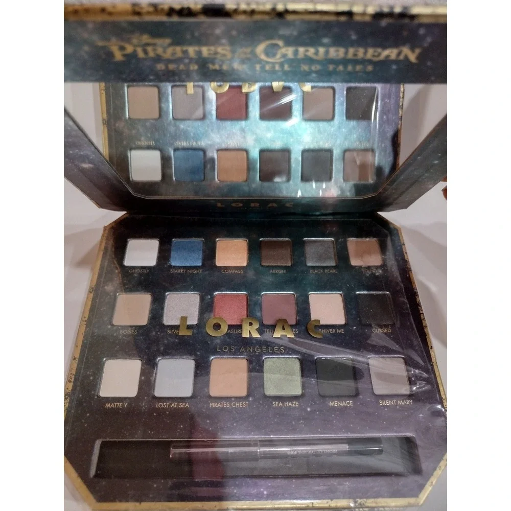 LORAC Cosmetics DISNEY Pirates of the CARIBBEAN Eyeshadow Palette‎ RARE